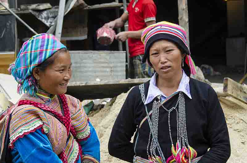 276 - Vietnam - Bac Ha - mercado